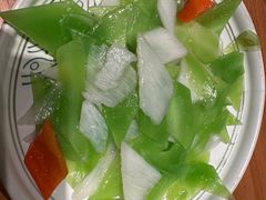 莴笋片炒山药-云海肴·汽锅鸡·云南菜(广安门天虹店)