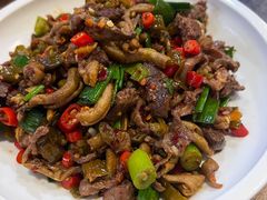 酸辣炒鸡胗-建辉湖南土菜馆(南大街店)