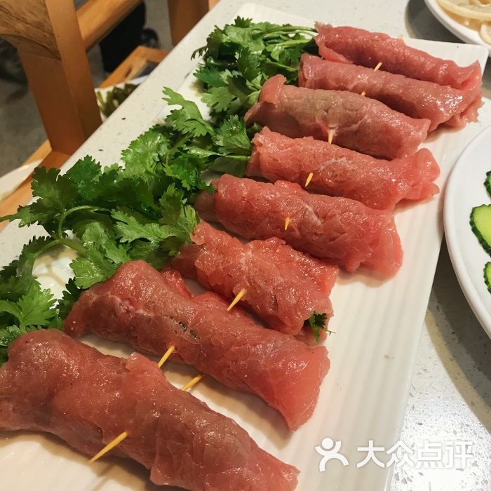 林鼎蜀上火锅香菜牛肉图片 - 第4张