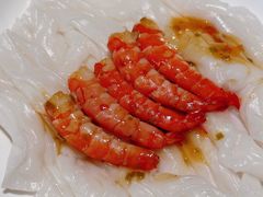 青椒酱手剥虾蒸山泉粉-炳胜私厨(万象前海店)