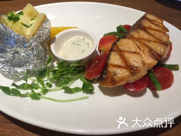 西餐厅(欧美汇购物中心店)-香烤挪威三文鱼图片-北京美食-大众点评网