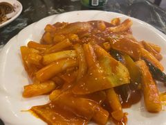 鱼饼炒年糕-桃园中华料理炸酱面(燕儿岛路店)