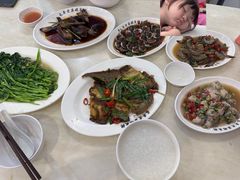 豆醬空心菜-长平老姿娘夜粥(平东一街店)