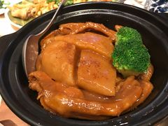 虾籽柚皮玉掌煲-金苑海鲜酒家(来魅力店)