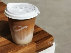 红豆沙拿铁-Line 咖啡(石厦花园店)