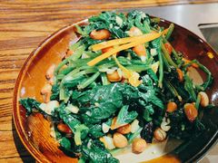 果仁菠菜-柿子树炭烤羊腿(金台路店)