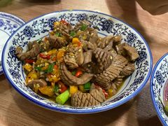爆炒猪肝腰花-好呷八大碗(五羊店)