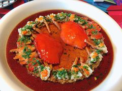 糟骨头黑豚肉碎蒸膏蟹-上海滩餐厅(BFC外滩金融中心店)