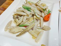 清炒藕带-霄汉牛三鲜湖北砂锅菜(万松园2店)
