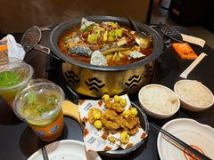 -探鱼·鲜青椒爽麻烤鱼(北京路天河城店)
