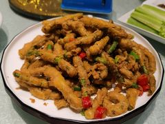 蛋黄焗四季豆-香龙大酒店(饶阳分店)