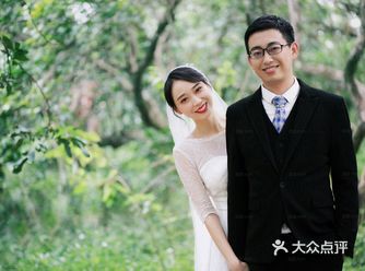 长沙婚纱照森系清新庄园外景 拍外景一定少不了森林公园