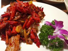 辣皮子小炒黄牛肉-贯贯吉·清真餐厅(浙江中路店)