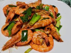 葱爆大虾-大梁骨头馆·酱骨老菜(友好店)