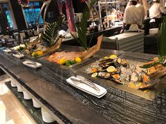 自助取餐区-北京希尔顿逸林酒店-逸轩西餐厅-自助餐厅