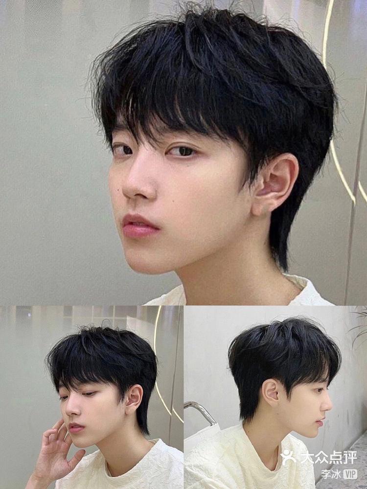 韩系爱豆男团发型