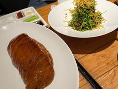巧拌豆苗-四季民福烤鸭店(前门廊房二条店)