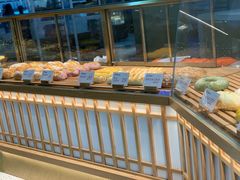 面包甜点陈列柜-木子木水日式烫面包(世界城光谷店)