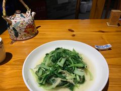 鸡毛菜炒豆腐皮-兴农记