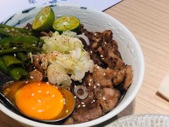 酱烧月见牛五花丼饭-堂本家·二代目·炸猪排(Express东海店)