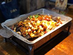 宫保鸡丁烤鱼（清江鱼/斤）-锦尚阁烤鱼(望京新荟城店)