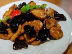 醋溜杏鲍菇-圆满素食林饭店非遗素食(河西店)