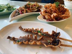 烤鱿鱼-覃记海鲜美食餐厅