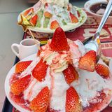 谁能拒绝一碗草莓🍓系列绵绵冰呢