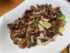 清炒野菌-竹野·上|老字号全竹宴
