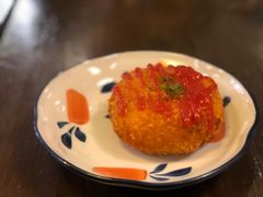 芝士炸土豆饼-金龙咖喱