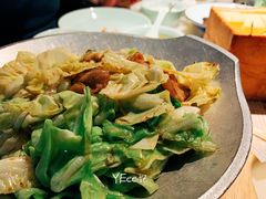 杭州香锅卷心菜-绿茶餐厅(西单老佛爷店)