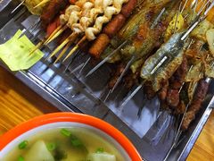 -二红烧烤排骨串(麦岛店)