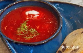 Borscht with Black Bread
