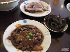 爆鳝+酱爆猪肝+闷蹄-朱鸿兴面馆(镇湖店)