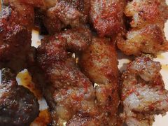 钢签羊肉串-伊麦佳兰州牛肉面清真美食店
