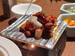 鹅肝酱石锅焗口蘑-隐庐·古法川菜(高新店)