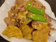 腐竹炒肉片-筷子