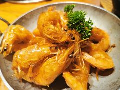 外婆好吃的油爆虾-涌上外婆桥(海宁银泰城店)