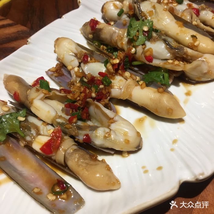 袍哥·酸菜鱼(建六店)炝拌蛏子图片 - 第820张