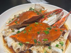 葱油梭子蟹-健眺小海鲜(临海后山店)