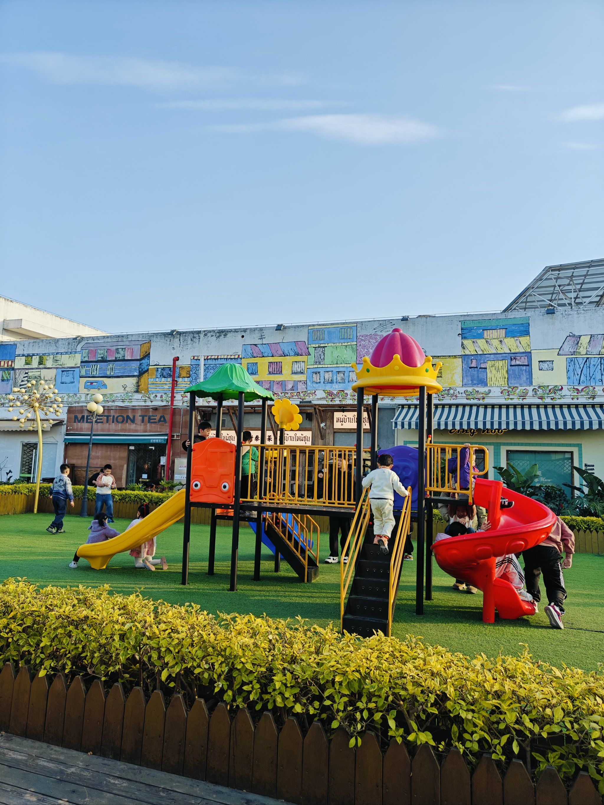 充满童趣的空中花园