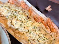 菌菇奶油虾-Ameigo梅果·云贵川bistro(长宁来福士店)