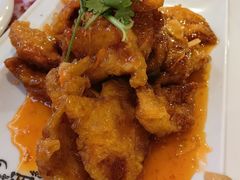 锅包肉-闯关东东北农家菜(崂山石老人店)