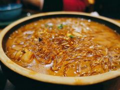 阿婆烧的手工苕粉-吃饭皇帝大土家民族菜(正大广场店)