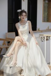 -桃子造型婚纱礼服(凤起广场店)
