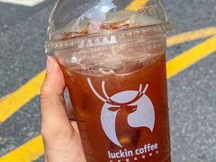 西柚气泡咖啡-瑞幸咖啡(凤凰海负一楼美食街店)