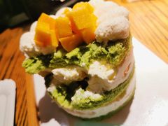 斑斓椰香芒果蛋糕-YUMI芽米·法式烘焙·咖啡(文化宫店)