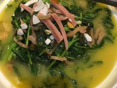 上汤花菇苋菜-福海居烤鸭店(鸟巢店)