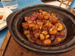 牛筋栗子煲-阿毛饭店(和义路店)