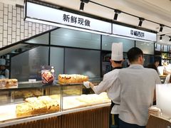 面包甜点陈列柜-幸福西饼面包茶饮(车公庙店)
